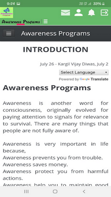 Awareness Programs